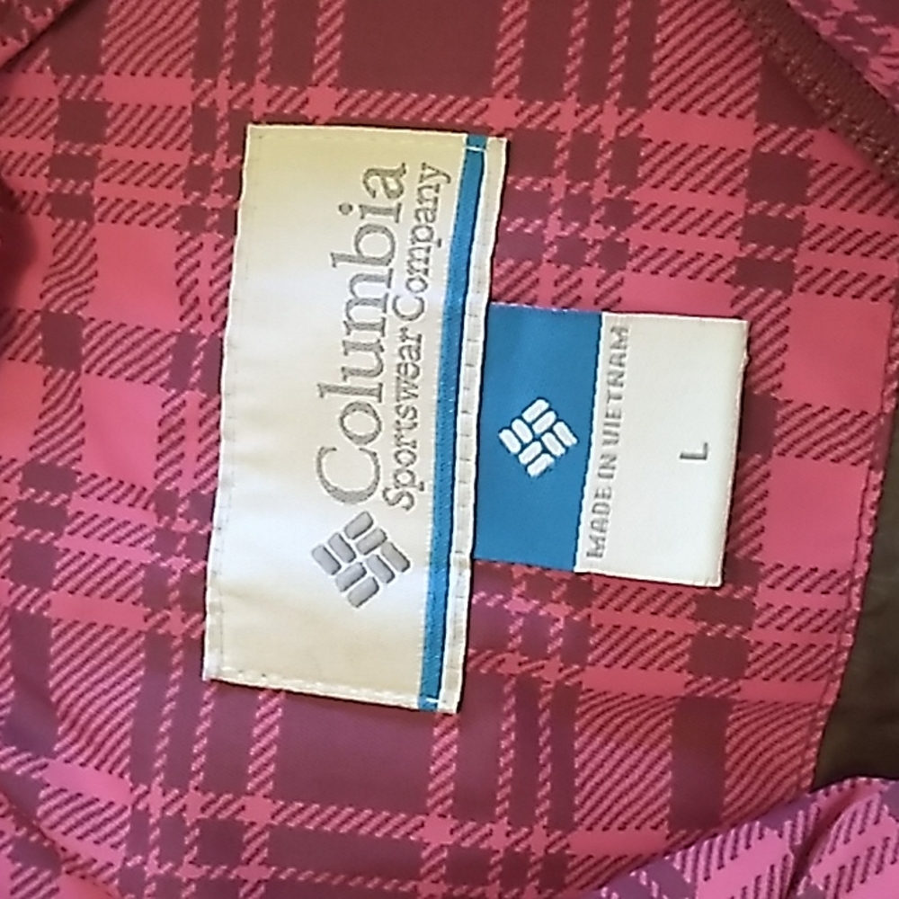 Women's Pink Columbia Jacket, Size L - Picture 3 of 6